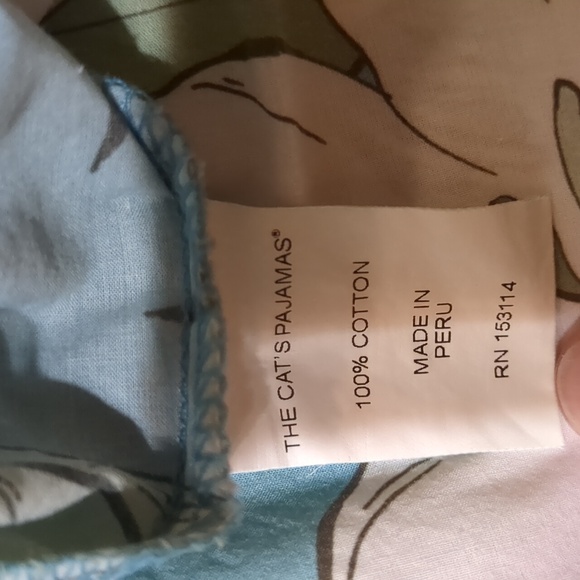 Cat's Pajamas size M Pajama Set - Picture 4 of 7